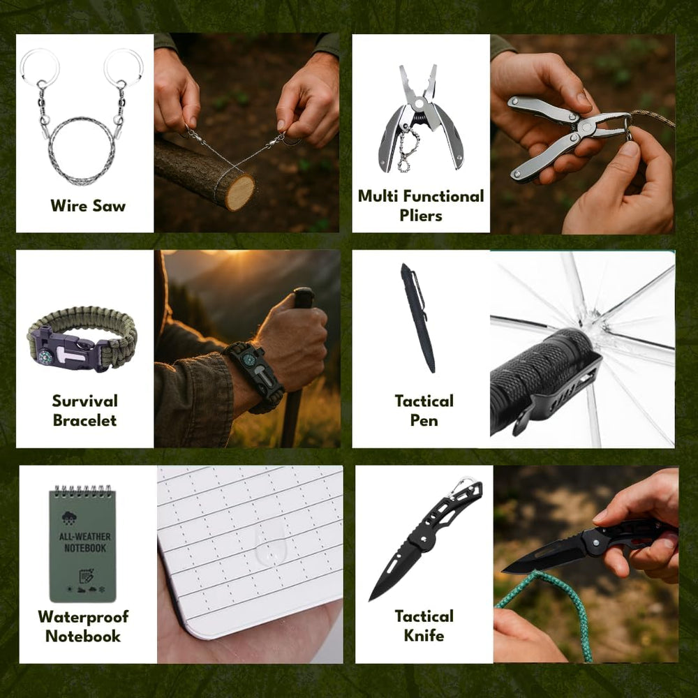 Advent Calendar Survival Kits for Men - 24 Days