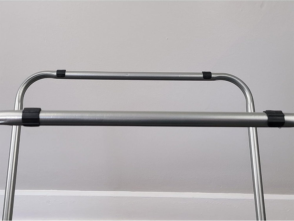 Folding TV Tray Tables, for Small Space, Black, Set of 2 | 19" X 15"...