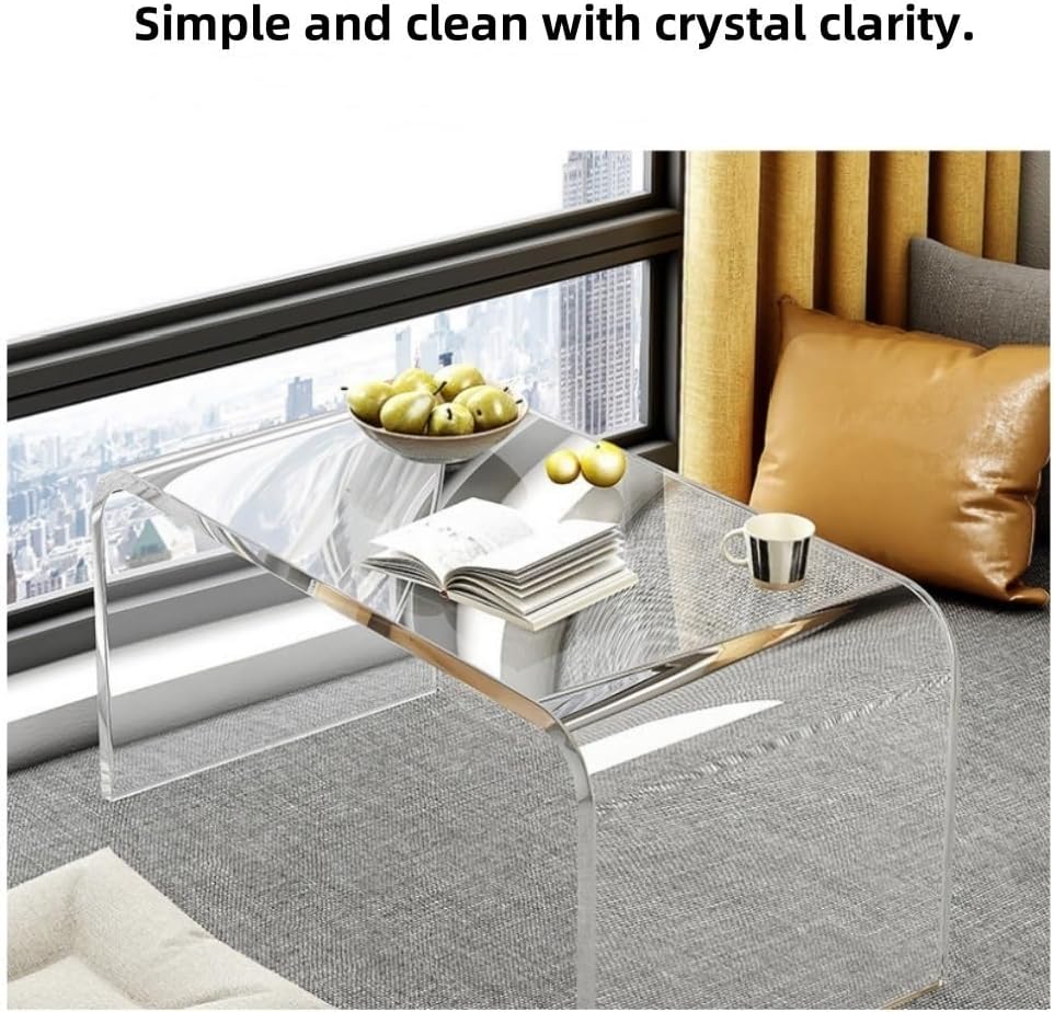 Acrylic Coffee Table, Side Table, Small Tea Table, Sofa Side Table, Small Bed...