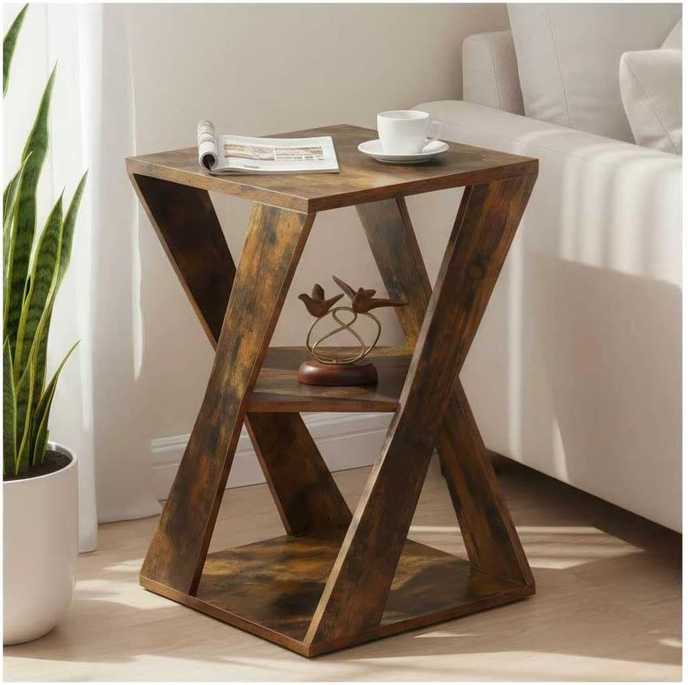 End Table Modern Wooden Side Table, Nightstand for Small Spaces, End Table fo...