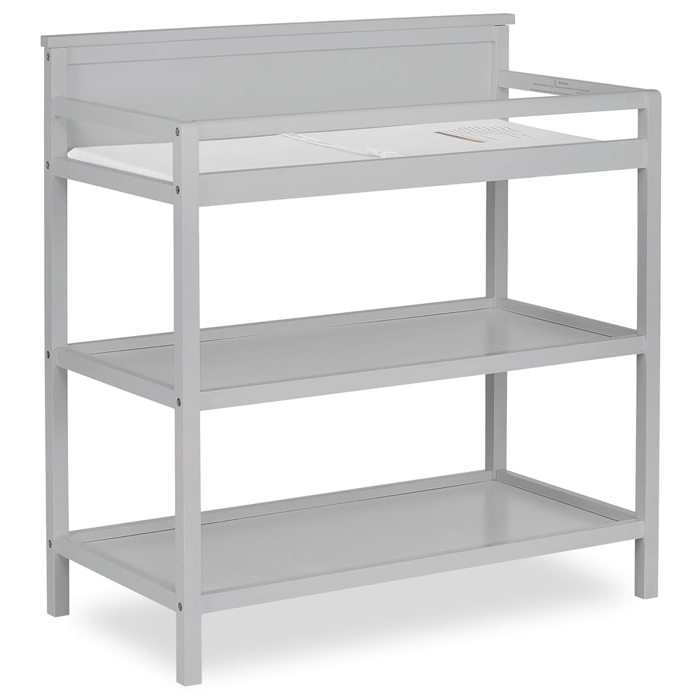 Dream On Me Jax Universal Changing Table, Pebble Grey 34x20x40 Inch (Pack of 1)