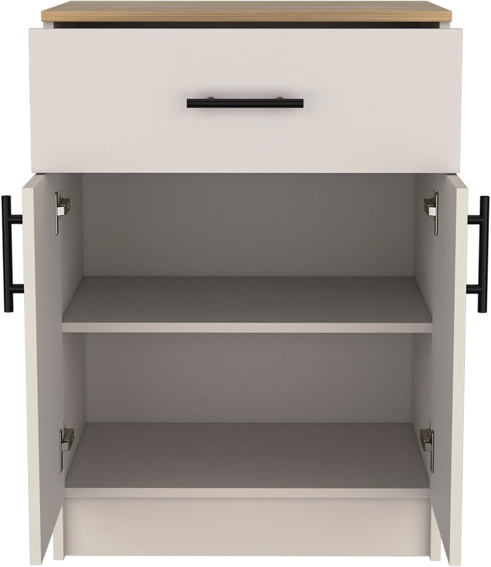 Kitchen Pantry Organizer Cabinet, Wooden Cupboard Credenza Bufffet Cabinet wi...