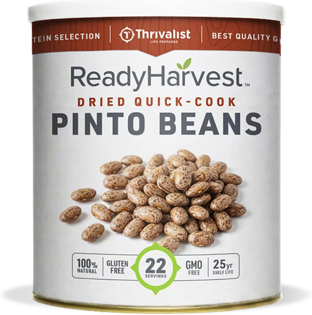 Ready Harvest Dried Quick-Cook Pinto Beans, #10 Can