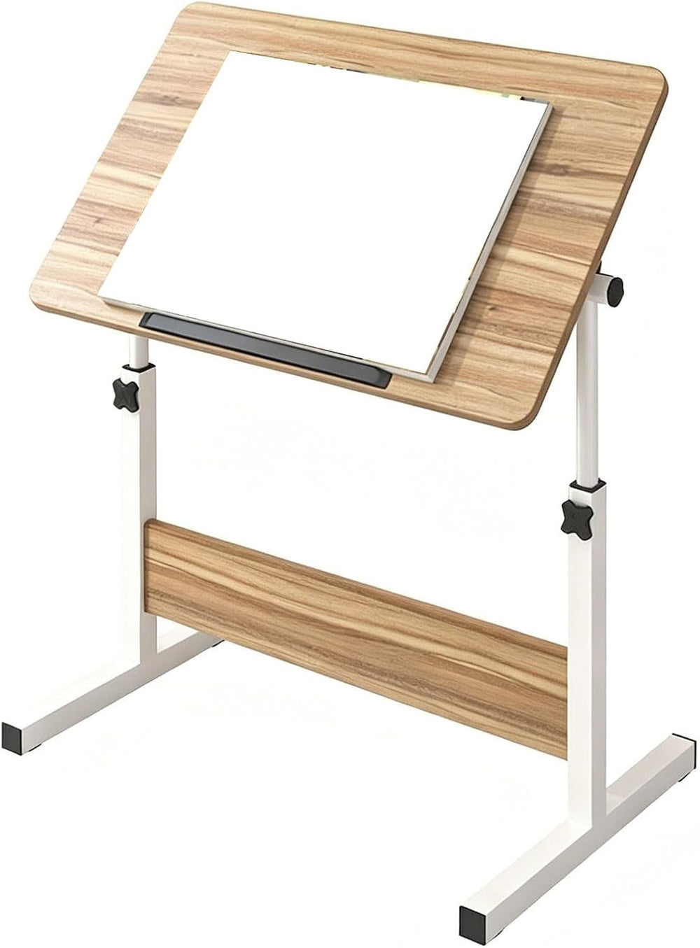 Folding Drafting Table Adjustable Art Desk Reading Couch Sofa Table | Height-...