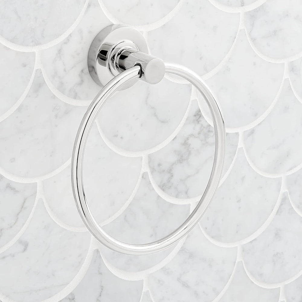 Signature Hardware 483949 Lexia 6-5/16" Wall Mounted Towel Ring