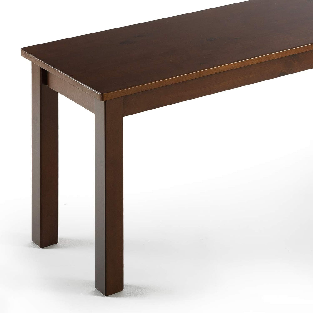 Zinus Juliet Espresso Wood Bench