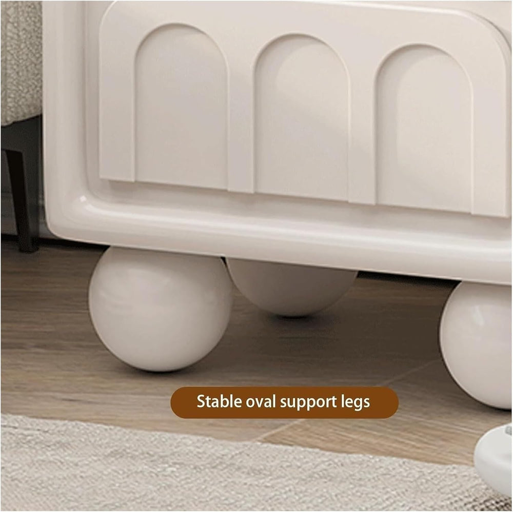 Nightstand, Night Stand, Bedside Table W/2 Wooden Drawers Modern Night Stand ...