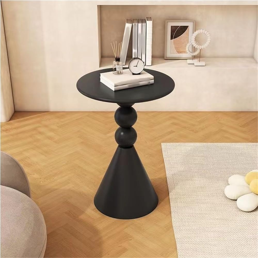 Modern Side Tables, Small Apartment Coffee Table, Iron Design Round End Table...