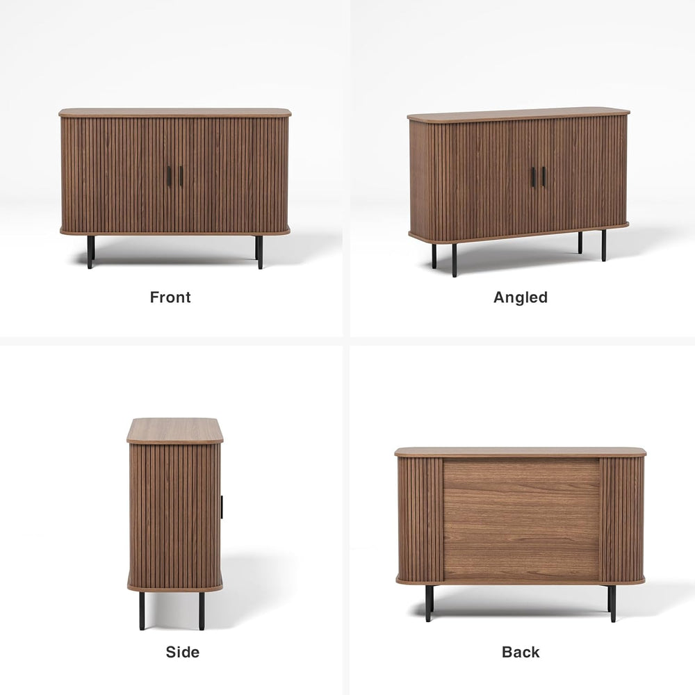 FiveWillowise 47''W x 32''H Buffet Sideboard Cabinet with Sto...