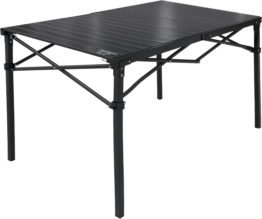 MOUNTAIN SUMMIT GEAR Heavy-Duty Roll-Top Table for Camping (Large) - Portable...