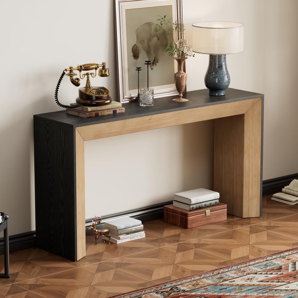 ZOEDO Mirod Elegant Console Table,Fireplace Design,Simple and Functional Wood...