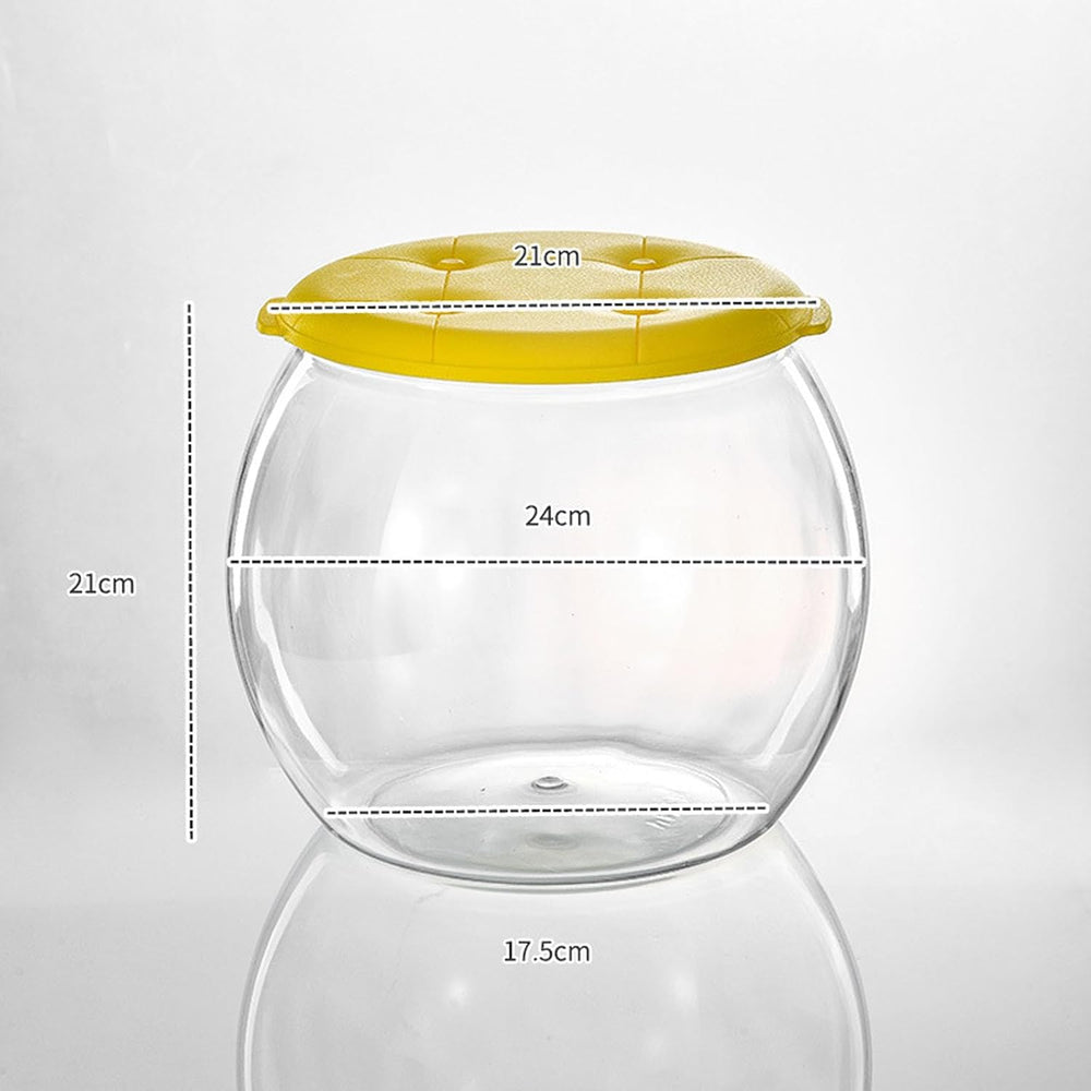 Transparent Storage Container Seat Combo, Kid-Safe Easy Handle for Movement C...