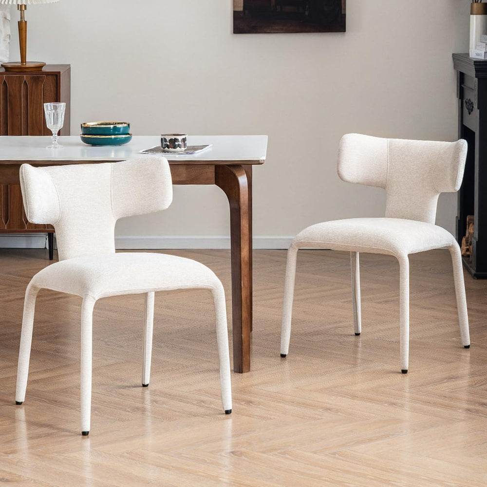 Kidol & Shellder Dining Chairs Set of 6, Modern Upholstered Dining Room C...