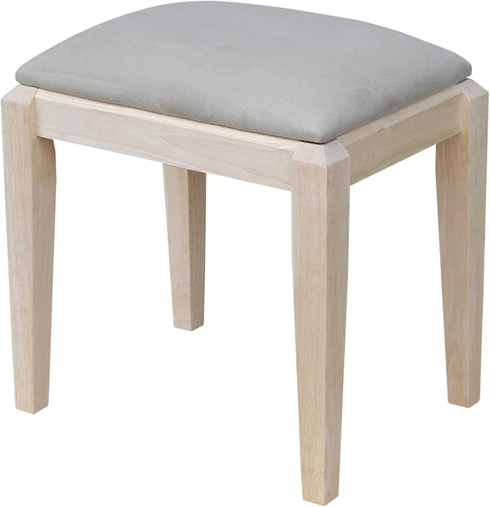 International Concepts Unfinished Vanity Bench, Unfinished