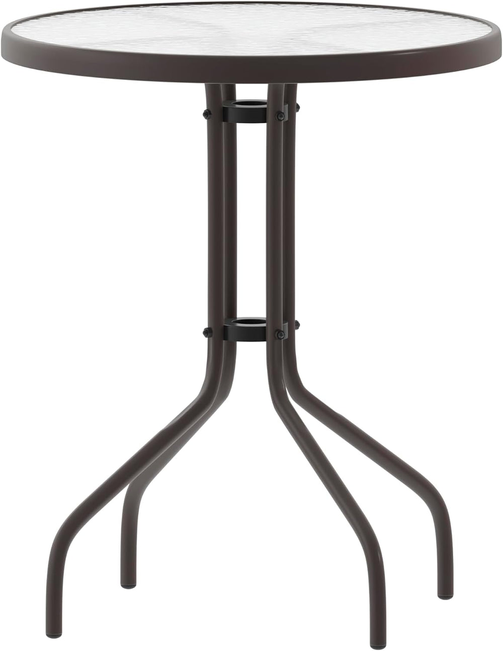Flash Furniture 23.75 in Round Table, Bronze