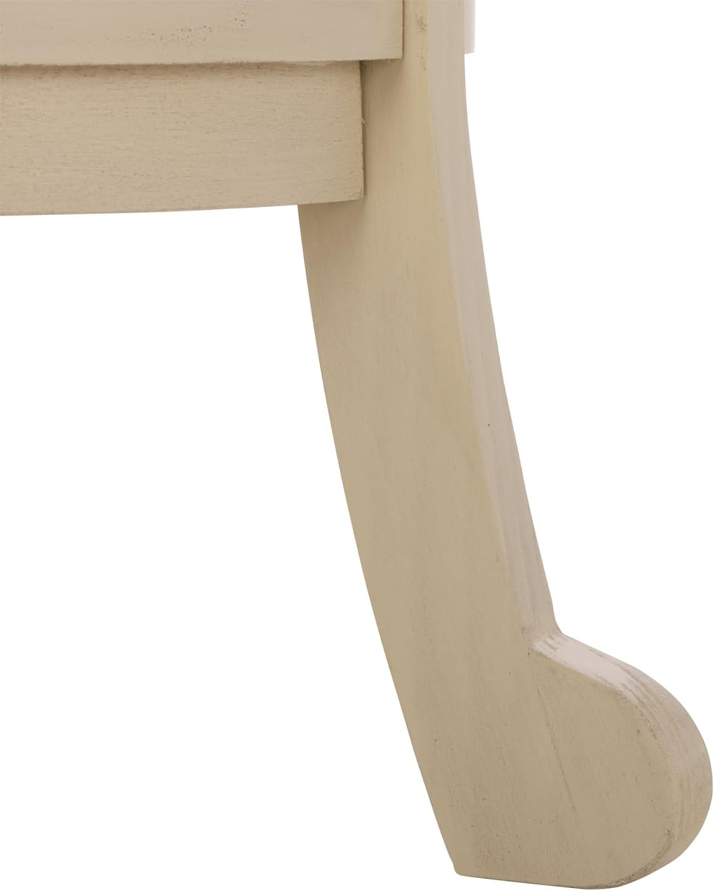 SAFAVIEH Furniture - Mary Pedestal Table - Sand - Solid Wood - Farmhouse Pede...