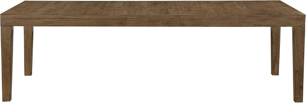 Lexicon 84-102 Inch Extendable Dining Table for 4-8 People, Large Rectangle W...