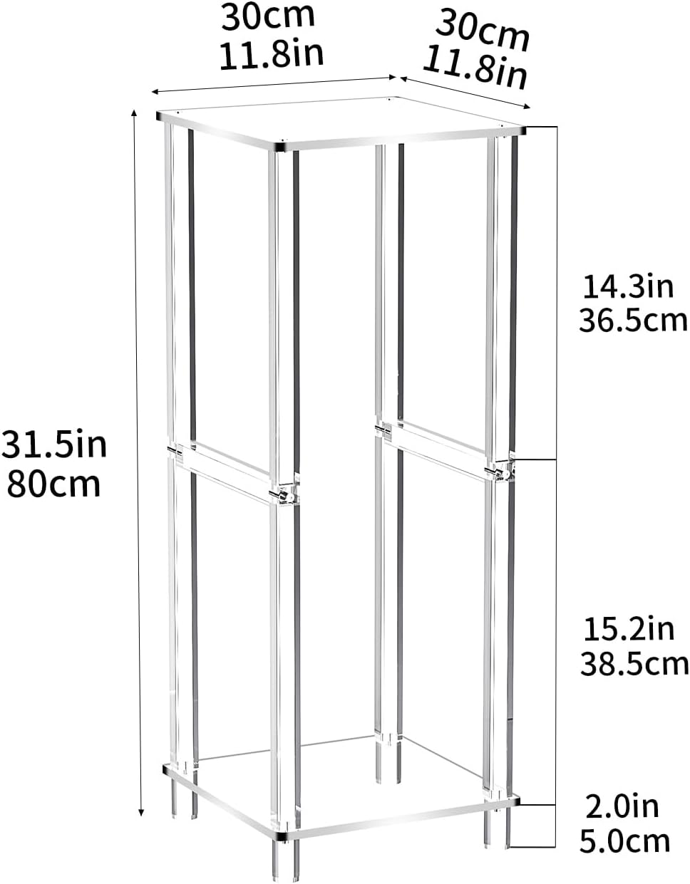 Acrylic Side Table