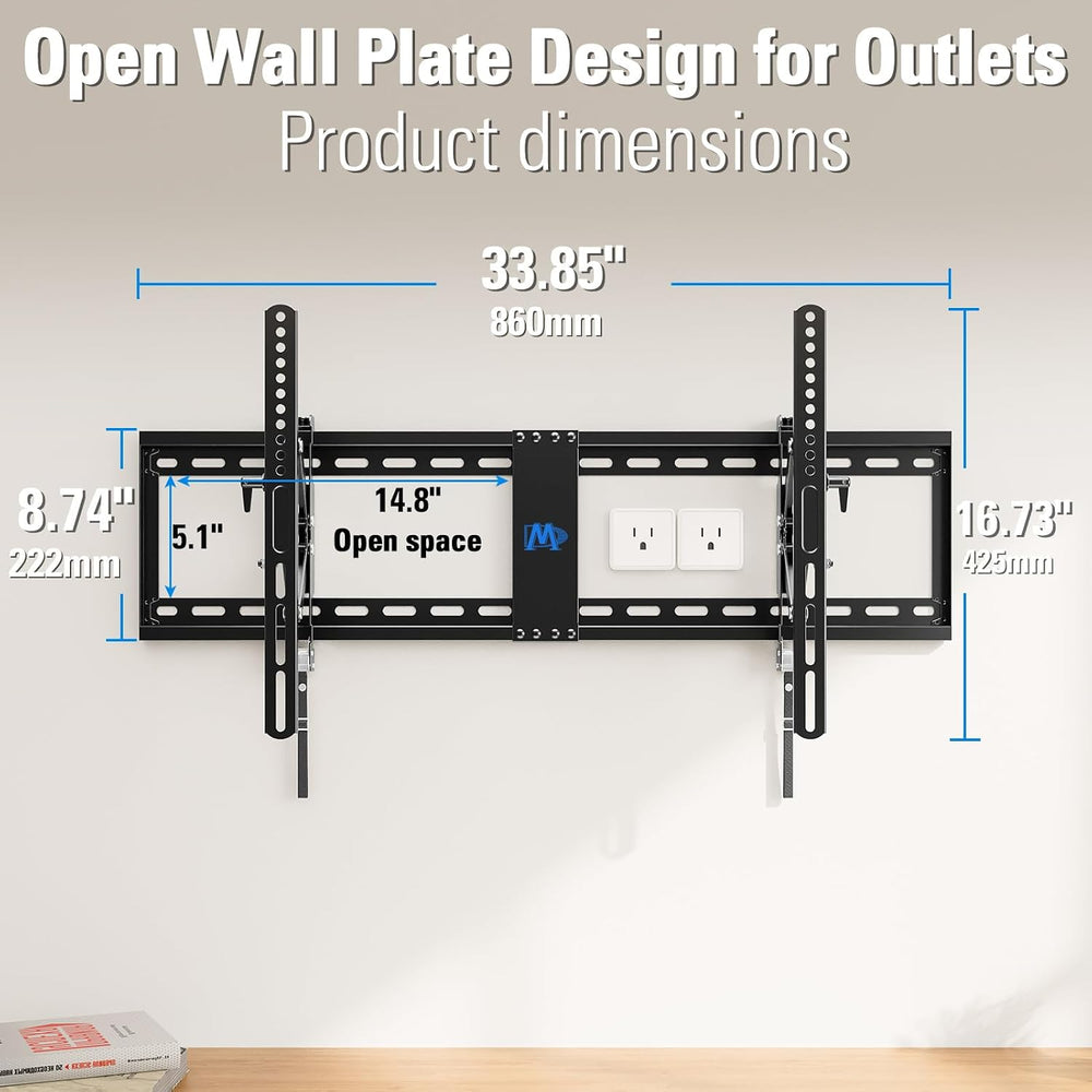 Mounting Dream Advanced Tilt TV Wall Mount for Most 42-90 Inch Flat TV | Univ...