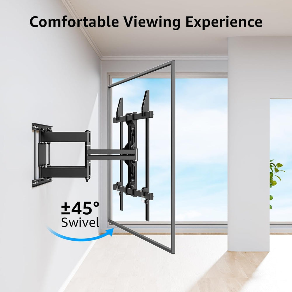 MOUNTUP TV Wall Mount Holds 250 lbs for 50-110 inch Large TVs, Heavy Duty Ful...