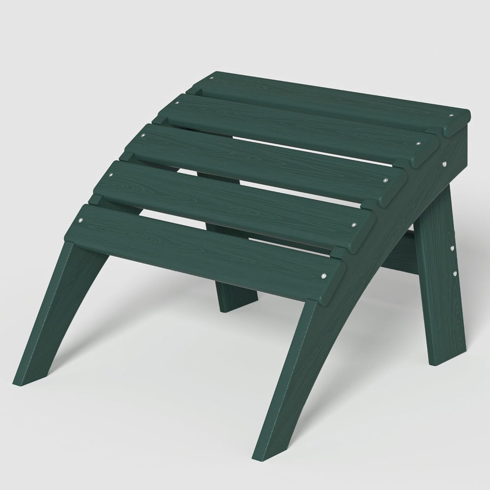 nevilywood HDPE Folding Ottoman - Adirondack Chair Footrest – Weather Resista...