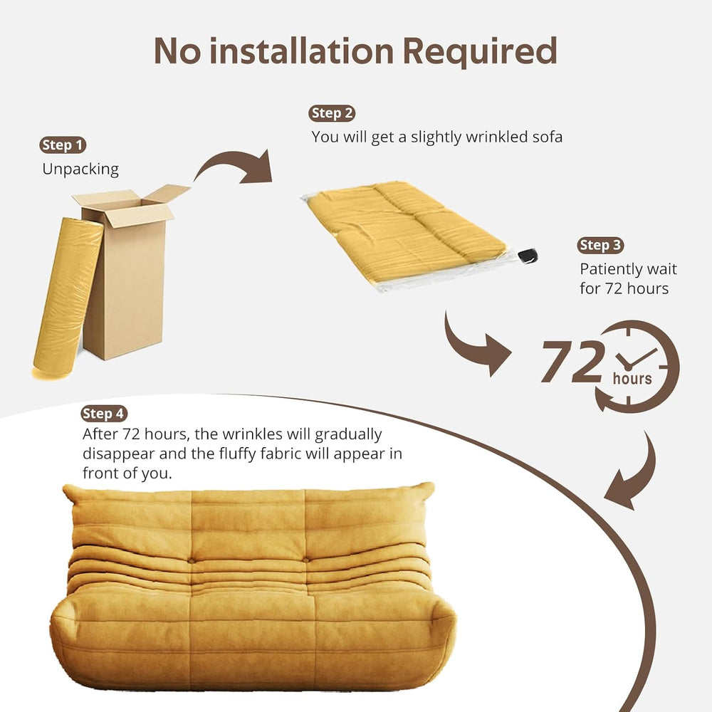 Bean Bag Chair - Corner Sofa, Fireside Chair Bean Bag Sofa Large Bean Bag Cha...
