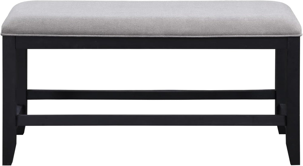 Steve Silver Furniture Yves Counter Bench Grey