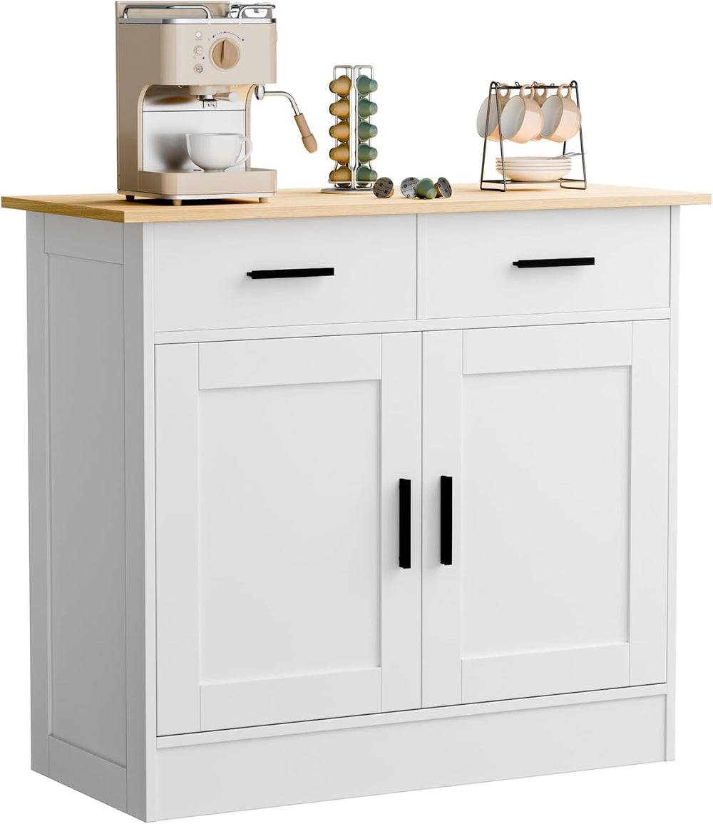 Buffet Cabinet with Storage - Buffets & Sideboards Kitchen Storage Cabine...