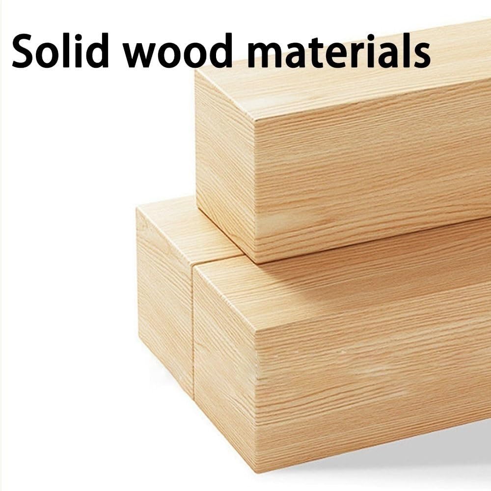 Solid Wood Side Table, Modern Round End Table, Simple Bedside Table, Bed Side...