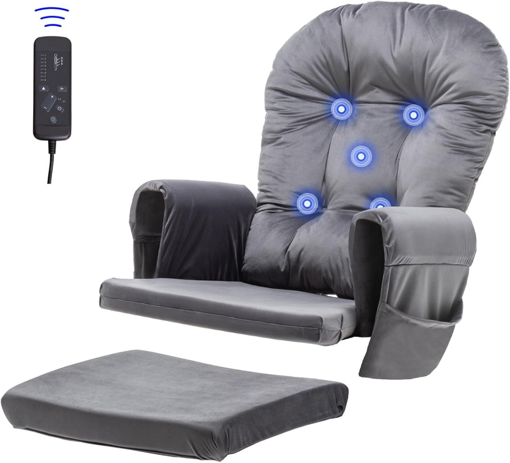 SyyBhb Massage Glider Rocker Replacement Cushions with Storage Pocket, 5PCS, ...