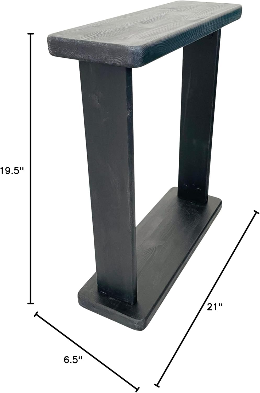 Very Narrow 7 inch Wide Side Table for Small Apartment Between Chairs, Skinny...