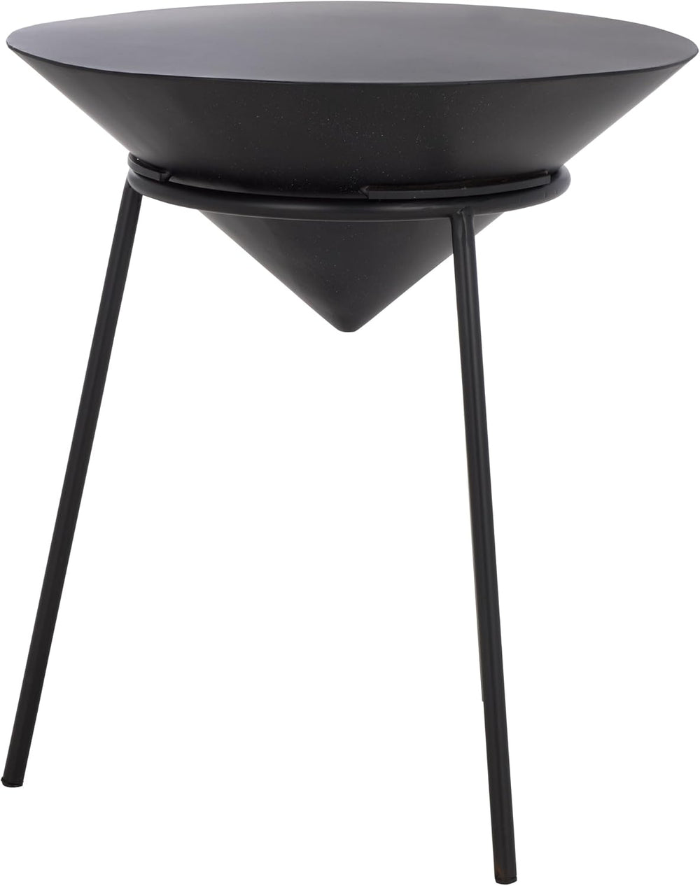 SAFAVIEH Home Collection - Apuline Modern Black Side Table with Tripod Legs (...