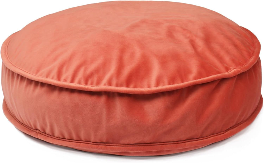 Velvet Floor Pillows Round Chair Cushion Couch Throw Pillow Soft Pouf Seat Ma...