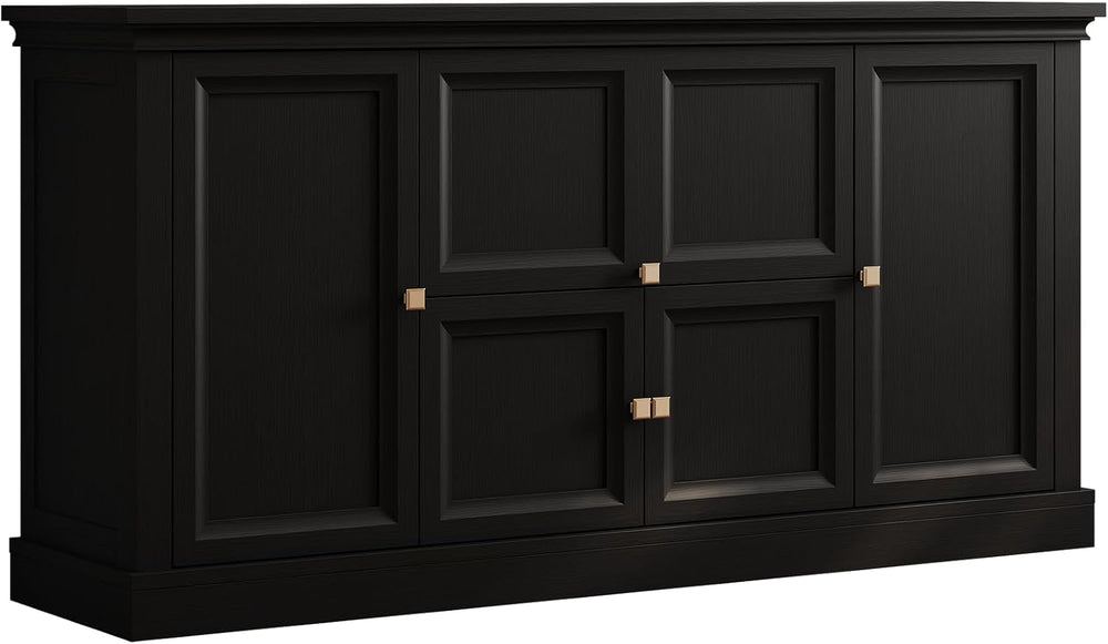 ONBRILL 63" Large Buffet Cabinet with Storage, Farmhouse Sideboard Cabin...
