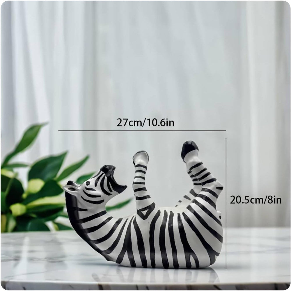 Animal Statue Vino Rack Vintage Design Animal Figurine Bottle Holder Stable B...