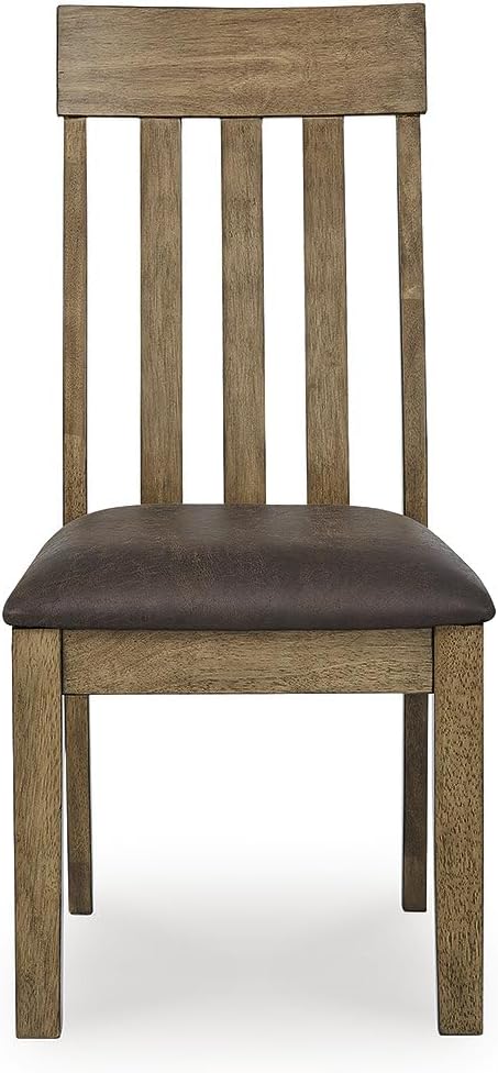 Signature Design by Ashley Vallister Dining Chairs Set of 2, Light Brown | So...