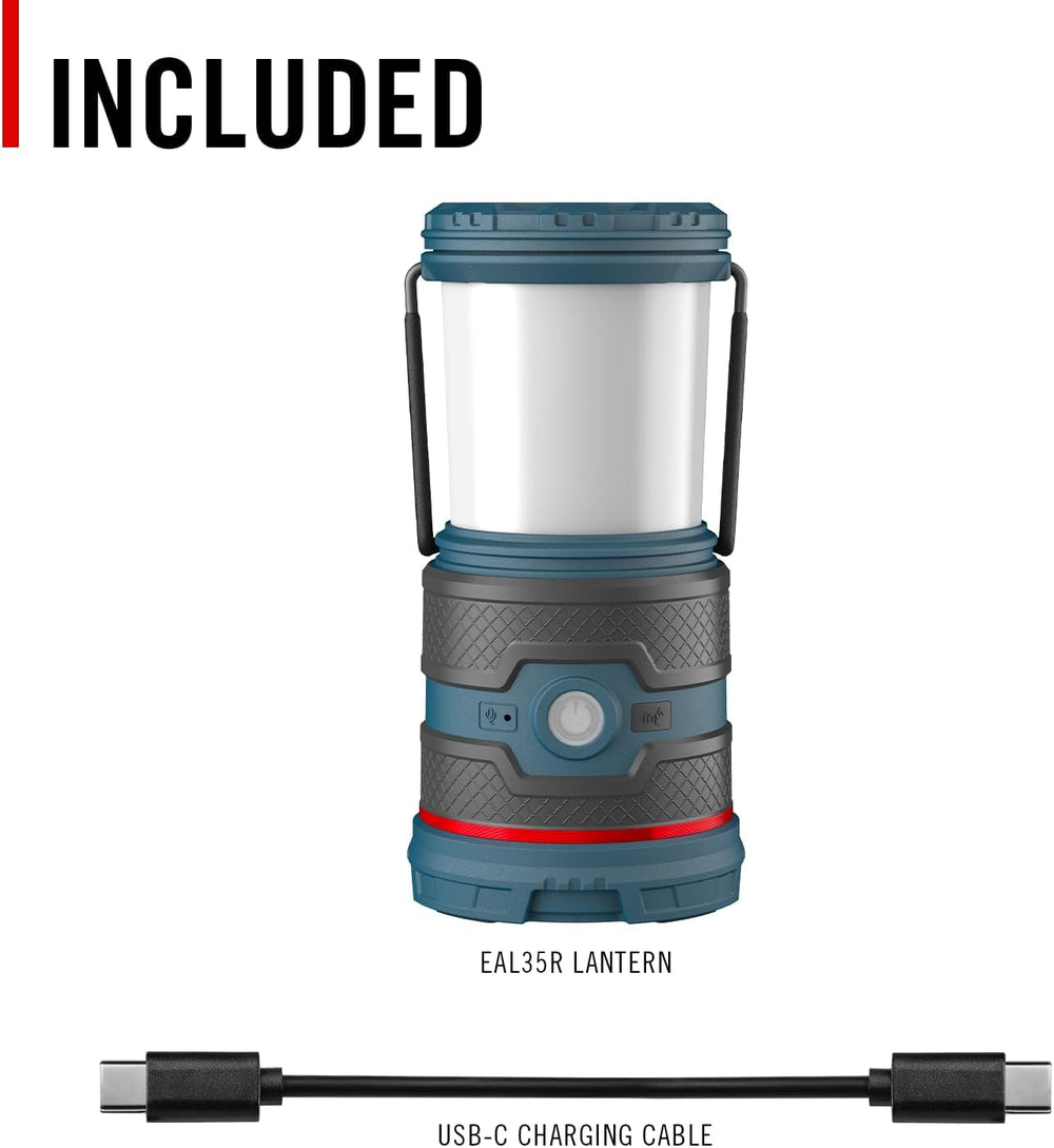 Coast EAL35R 1000 Lumen Voice-Controlled LED Emergency & Camping Area Lan...