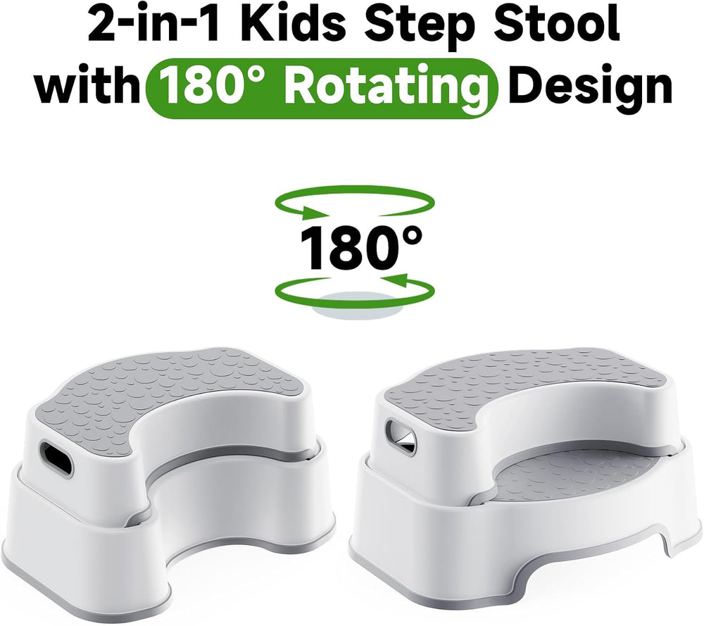 EmoH 2-in-1 Squatting Potty for Adults, 16.7" Wide, Squatting Pool Stool