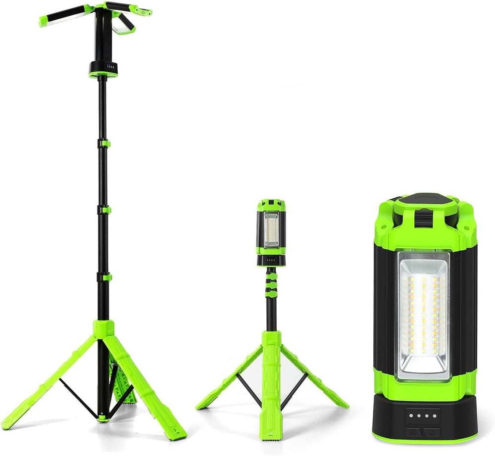 12000mAh Rechargeable Camping Light with Tripod Stand
