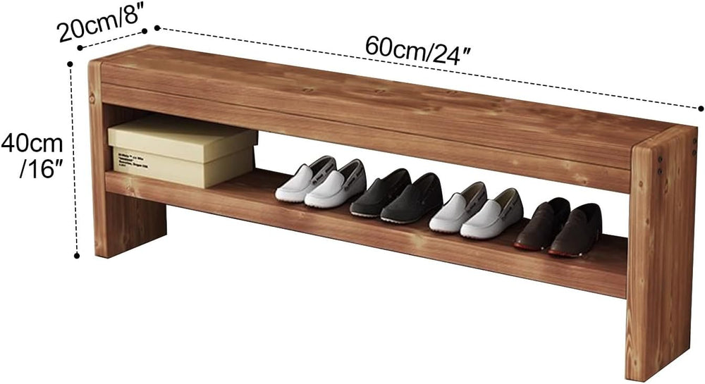 Skinny Wooden Entryway Bench, Farmhouse Narrow Entryway, Dining Bench, Wood B...