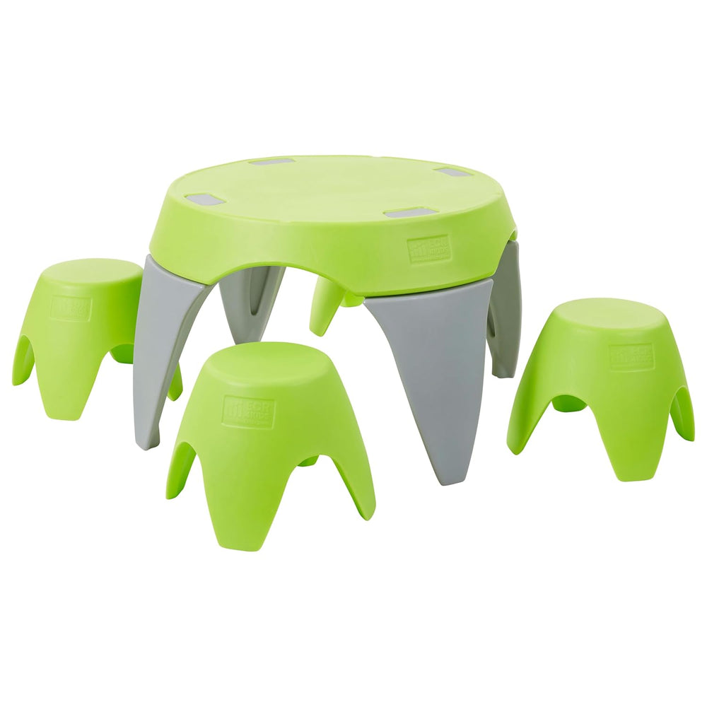ECR4Kids Ayana Table and Stool Classroom Set, Childrens Furniture, Lime Green...