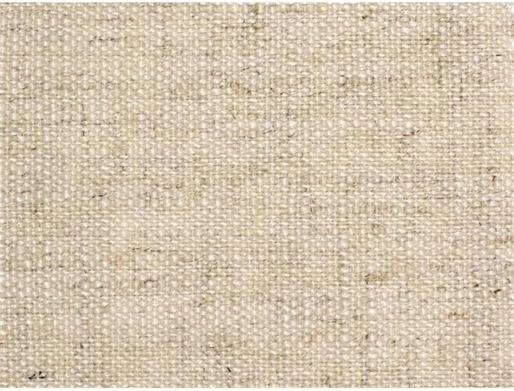 BOWERY HILL Transitional Fabric Upholstered Headboard, Kurtz Linen, Beige, Sa...