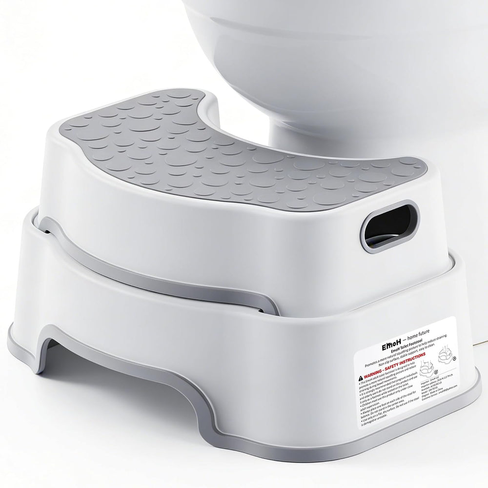 EmoH 2-in-1 Squatting Potty for Adults, 16.7" Wide, Squatting Pool Stool