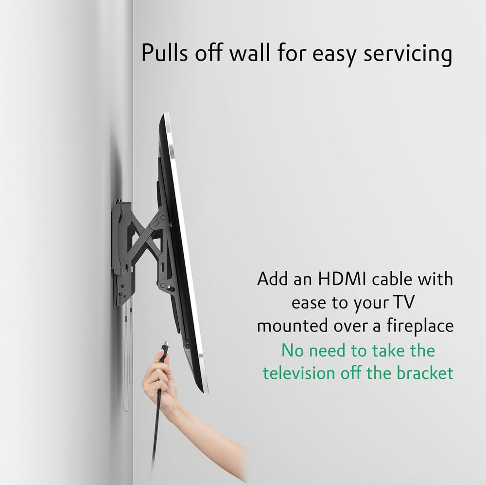 ynVISION.DESIGN Heavy Duty TV Wall Mount for 40-65" TVs, Max 165 lb, 4 P...