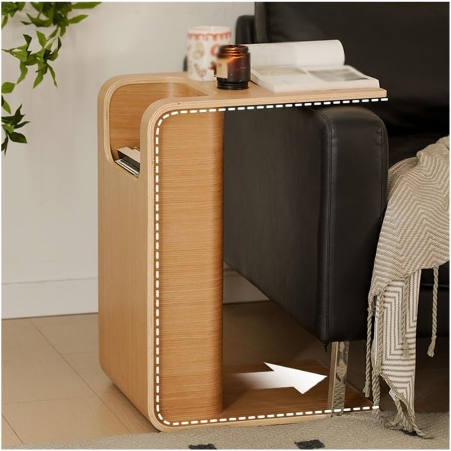 Side Table Sofa Coffee Living Room Corner Bedroom Nightstand Storage Small Si...
