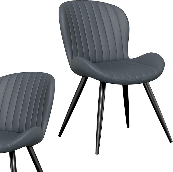 Nalupatio Dining Chairs Set of 2, Modern Dining Room Chairs Comfy Backrest Th...
