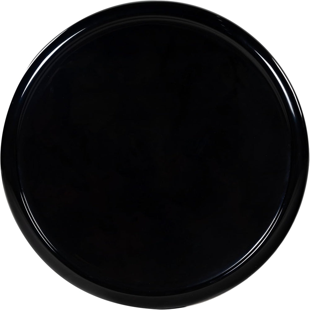 SAFAVIEH Couture Collection - Lolita Black Concrete Accent Table, Modern Roun...