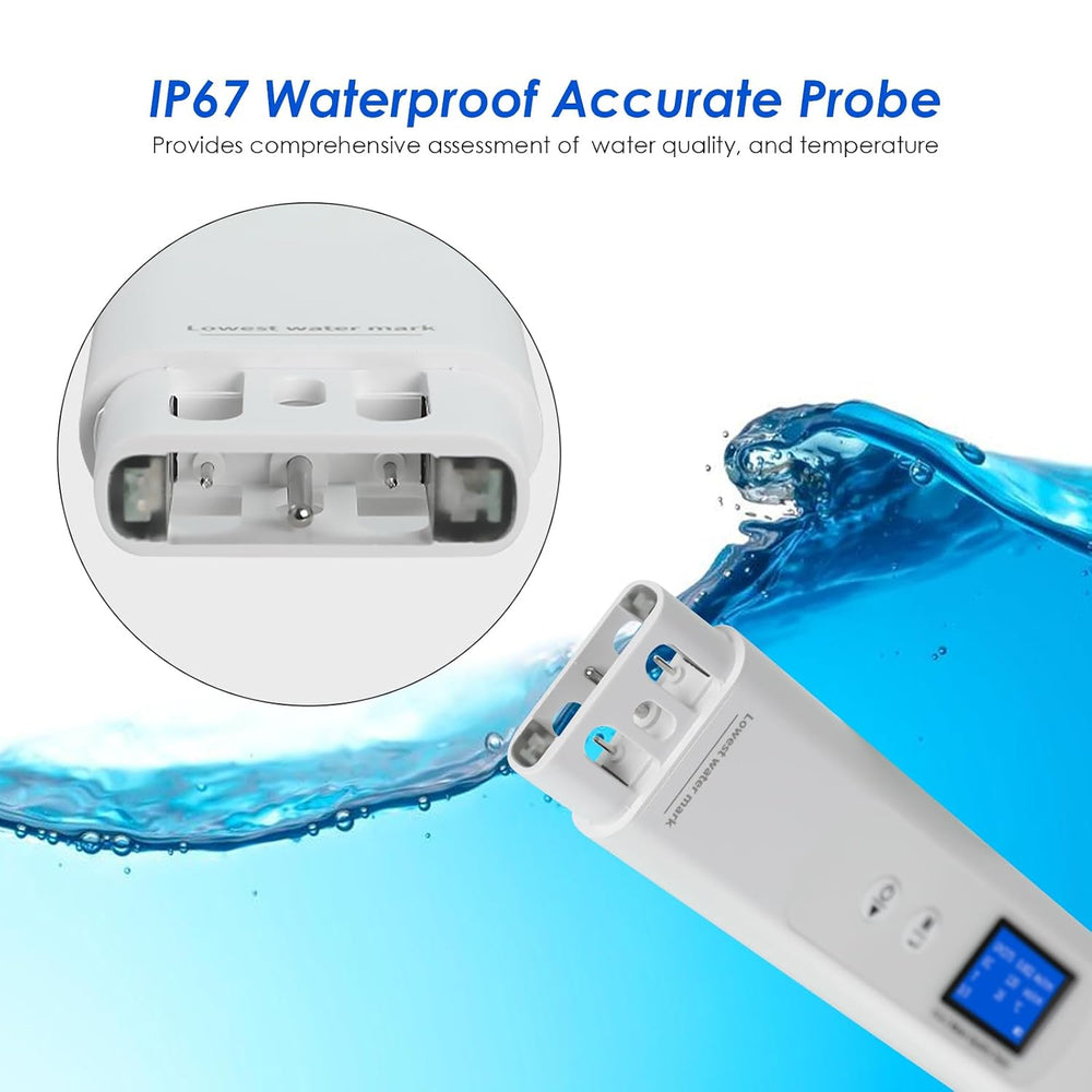 9-in-1 Water Quality Tester with UV Absorbance for COD/TOC/UV275, EC/TDS/Sali...