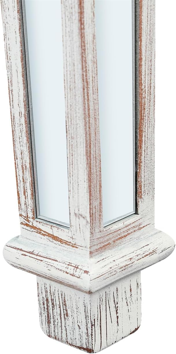 48'' Mirrored Console Table Vintage Sofa Table for Living Room Office...