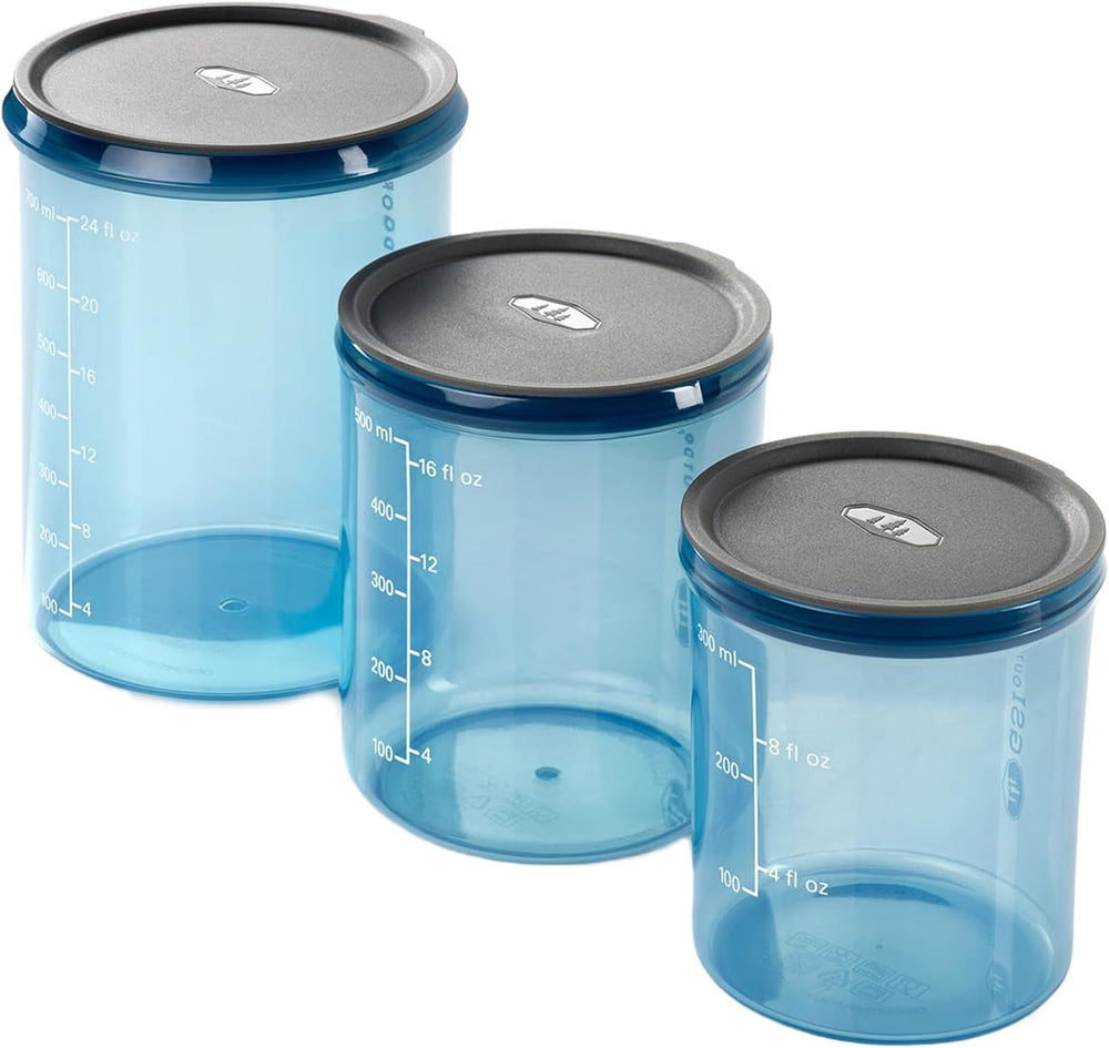 GSI Outdoors Infinity Storage Set I 3 Piece Food Storage for Camping and Back...